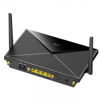 Tisch-WLAN-Router Cudy P5 — Dualband Wi‑Fi 6, 5G Sub6, Dual NanoSIM, Gigabit Ethernet, 6 abnehmbare Antennen, 256 MB RAM