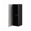 Cama living room furniture set ROCO 2 (2xRO1 + 4xRO3) Weiß/Schwarz/Weiß
