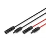 Kabel Digitus DK-SCEC66-0150 6 mm² 15 m MC4 Schwarz Rot