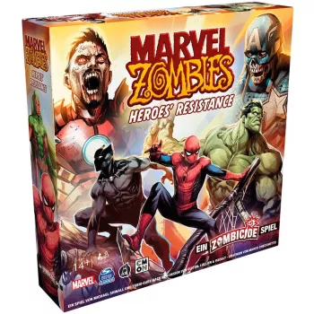 Brettspiel Asmodee Marvel Zombies Heroes' Resistance — kooperative Miniaturen Zombicide-Crossover