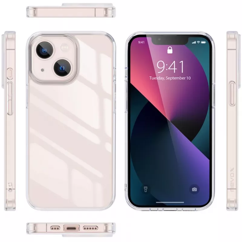 Nevox StyleShell SHOCKFlex - iPhone 16 6.1, transparent