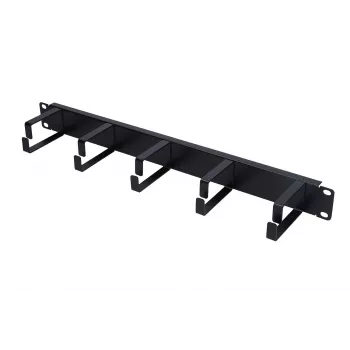 Kabelmanagement-Panel Extralink Extralink Kabelorganizer 1U schwarz
