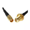 Koaxialkabel DeLOCK 88577 0,2m SMA MCX Schwarz
