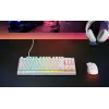 Tastatur SteelSeries Apex 3 TKL US, weiß