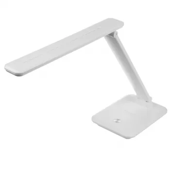 LED-Schreibtischleuchte MACLEAN MCE614W 9 W, weiß, neigungsverstellbar und dimmbar