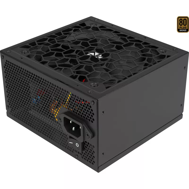 Netzteil AEROCOOL AERO BRONZE 650W APFC (V.2 2025) — 650W ATX-Netzteil mit Active PFC