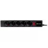 Überspannungsschutz TRACER PowerGear Tracer 47138 5 m Schwarz Steckdosenleiste mit 5 m Kabel