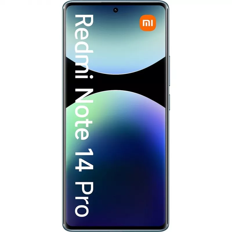 Xiaomi Redmi Note 14 Pro 4G Smartphone 8 GB RAM 256 GB, 6,67" AMOLED, 200 MP, 5500 mAh, Hybrid-Dual-SIM, Android 14, Ozeanblau