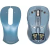 Kabellose Maus YENKEE YMS2010BE Dual-Mode ergonomisch, 2,4 GHz USB-Empfänger + Bluetooth 5.1, 4-stufig DPI 1000–3200, 6 Tasten
