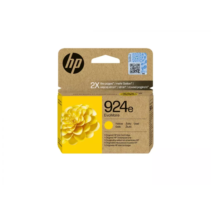 HP 924e EvoMore Gelb Original Druckerpatrone