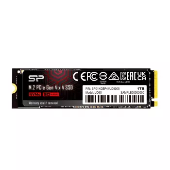 Silicon Power UD90 1TB M.2 NVMe SSD PCIe 4.0, Lesen 4800 MB/s, Schreiben 4200 MB/s, 3D NAND, NVMe 1.4