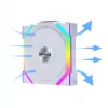 Fan Lian Li UNI FAN SL Wireless 120 12 cm Weiß 28.5 dB 64.05 cfm