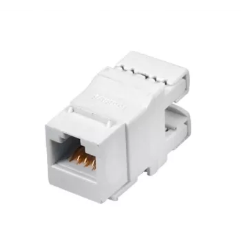 Q-LANTEC MKN-U6-1 Kabelverbinder RJ45 UTP Kategorie 6 Ungeschirmt Weiß