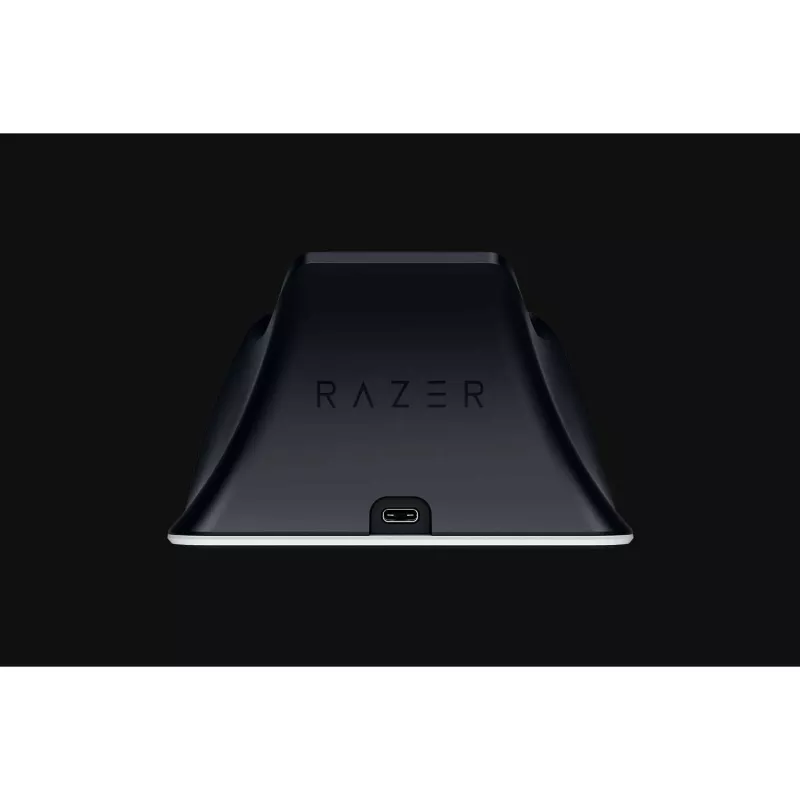 Ladestation Razer RC21-01900100-R3U1 für PlayStation 5 Controller — weiß, lädt einen Controller, inklusive USB-C-auf-USB-A-Kabel