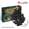 PUZZLE 3D Großes Set Piratenschiffe Queen Revenge