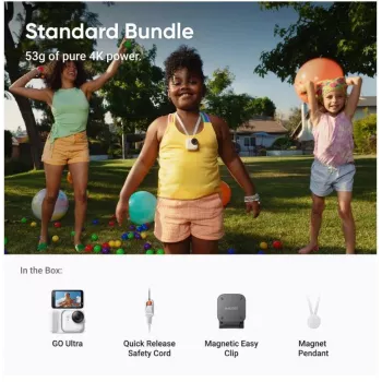 Action Camera GO Ultra STAND./Weiß CINSABEA/Weiß INSTA360