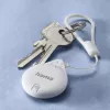 HAMA Item Finder 00185815 Bluetooth für Apple Wo ist? App, weiß — Tracker zum Auffinden persönlicher Gegenstände