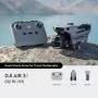 Quadcopter DJI Air 3s RC-N3 — 50-MP-Kamera, 4K 3840×2160, 4 Rotoren, max. 27 m/s, Reichweite 32.000 m, 4276-mAh-Akku, grau