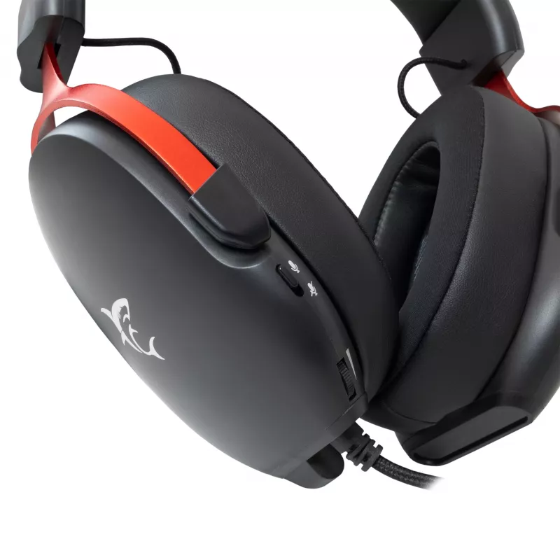 Kopfhörer White Shark GH-2445 Fox Schwarz