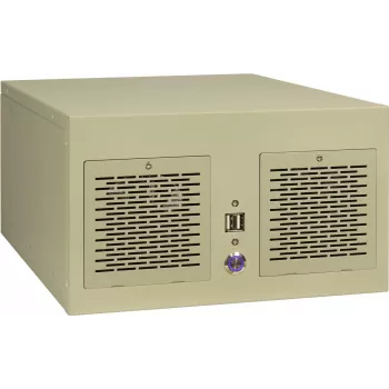 Mini-Server-Gehäuse INTER-TECH IPC S34 mit 2x USB 2.0 und 2x 80 mm Lüftern