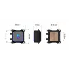 ENDORFY Navis F280 ARGB Computergehäuse All-in-One-Flüssigkeitskühler 14 cm Schwarz 1 Stk.
