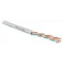 Kabel Tele-Informatik, Installationskabel, U/UTP Kat.5e 4x2xAWG24/1, Kupfer, PVC, 305m, grau