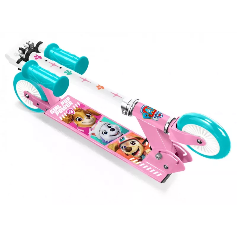Pulio 2-Rad Scooter Paw Patrol pink Stamp