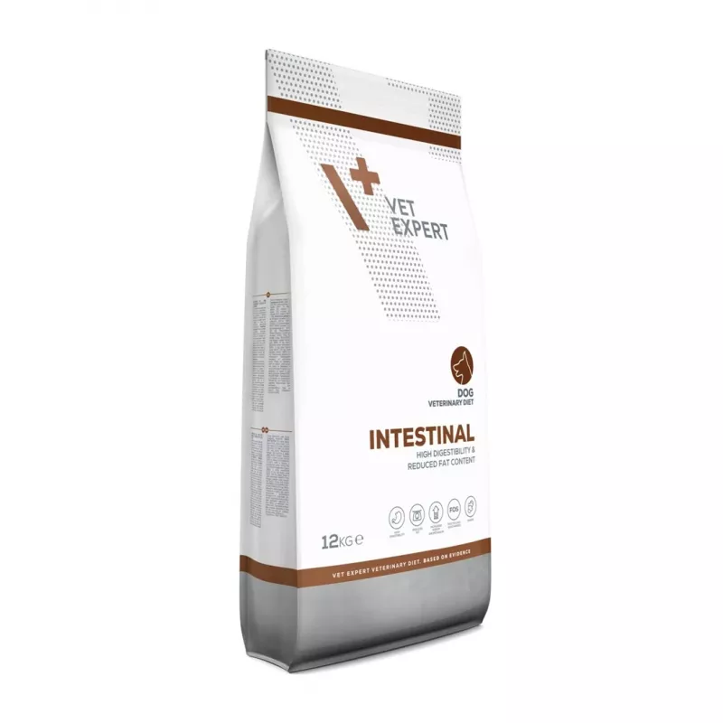 VET EXPERT Veterinary Diet Intestinal Dog - Trockenfutter für Hunde - 12 kg