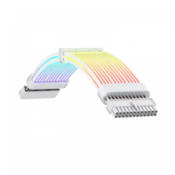 Gamemax | PSU-Verlängerungskabel | MB 24PIN-B | Weiß