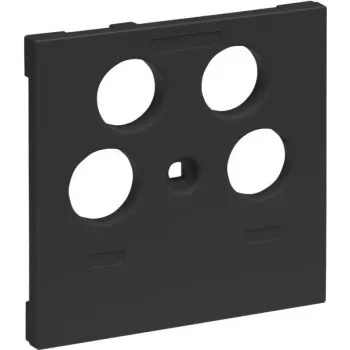 Legrand SEANO Abdeckplatte 765457 TV-R-SAT-SAT f.Fremdfabrikate Anthrazit 5 (765457)