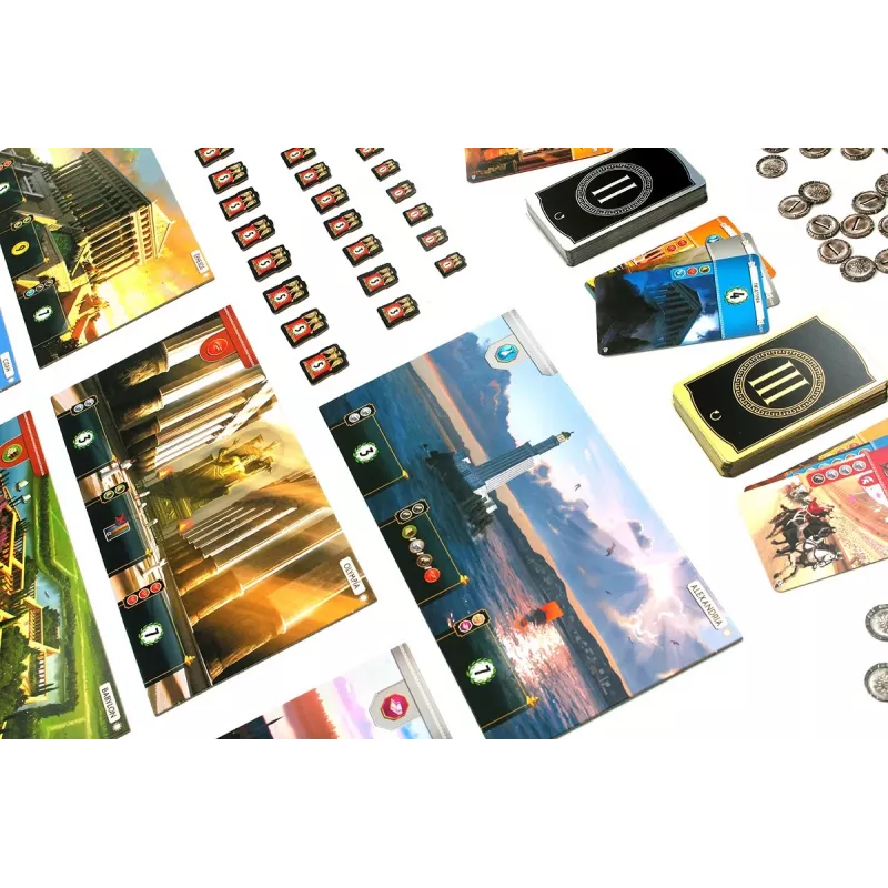 Brettspiel 7 WONDERS OF THE WORLD (POLNISCHE VERSION)