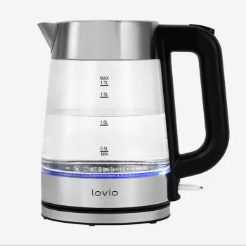 Elektrischer Wasserkocher Lovio 1,7L 2200W Glas