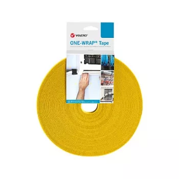 Velcro One Wrap Tape Kabelbinder Velcro Polypropylen (PP) Gelb 25.000 mm × 20 mm, 1 Stk.