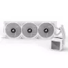 All-in-One CPU-Flüssigkeitskühler Sharkoon S100 ARGB weiß – 360-mm-Radiator, Infinity-Mirror-Effekt
