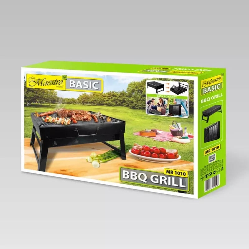 Faltbarer Grillkoffer 43x29x22 cm Maestro MR-1010