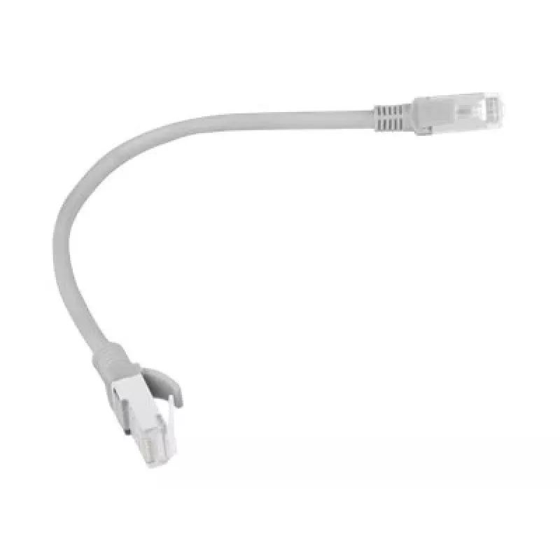 Netzwerkkabel LANBERG PCU5-10CC-0025-S Cat5e U/UTP RJ-45 — 0,25 m, Grau
