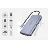 Hub UNITEK uHUB S7 USB 3.2 Gen 1 Type-C Grau