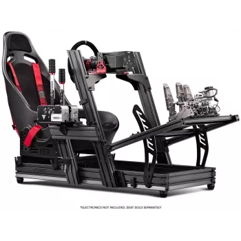 Next Level Racing – F-GT Elite Formula & GT Aluminium-Profil-Simulatorcockpit – Seiten- und Frontmontage-Ausführung (396039)