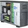 Super Micro Supermicro SC743 AC-1K26B-SQ - Tower - 4U - Erweitertes ATX - SAS - Hot-Swap 1200 Watt - Schwarz - USB (CSE-743AC-1K26B-SQ)