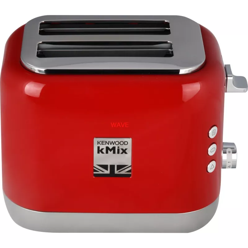 Toaster Kenwood TCX751RD 2-Scheiben 900 W, Metallgehäuse, rot, 160×272×257 mm