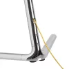 TV-Ständer mit V-Fuß chrom
