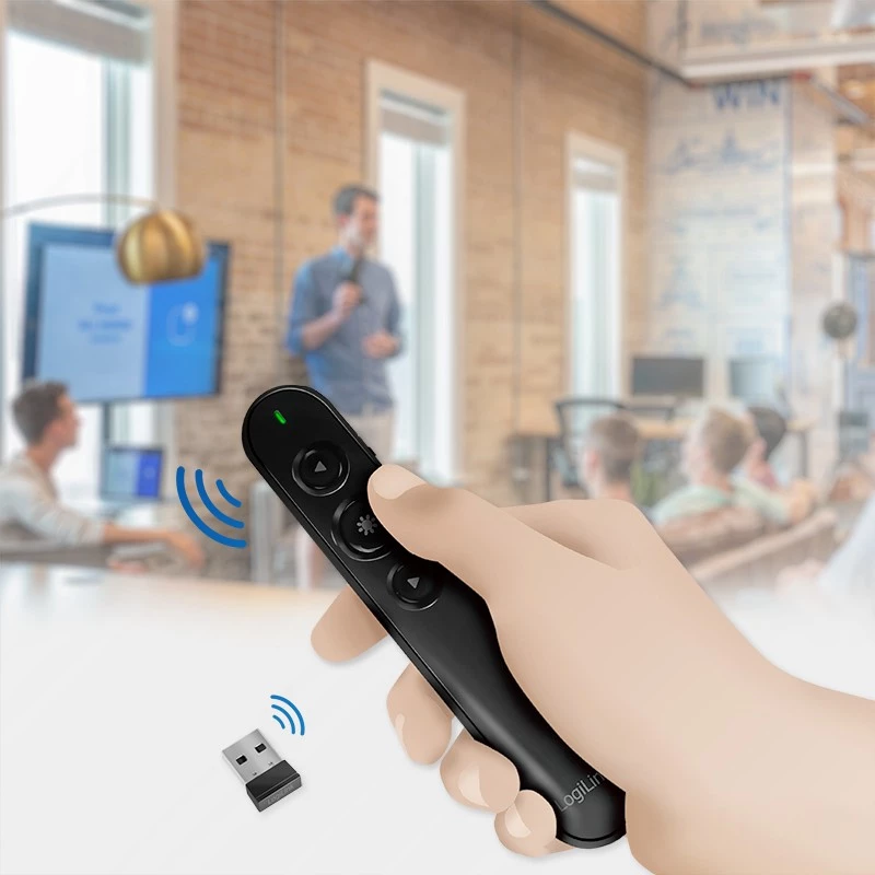 Wireless Presenter LogiLink ID0190 Schwarz