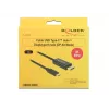 Videokabel-Adapter USB Type-C DisplayPort DeLOCK 85255