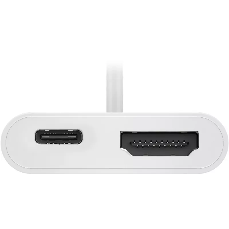 Goobay USB-C™ Multiport Adapter HDMI, Weiß, 0,145 m - erweitert ein USB-C™ Gerät um einen HDMI™ Anschluss (62110)