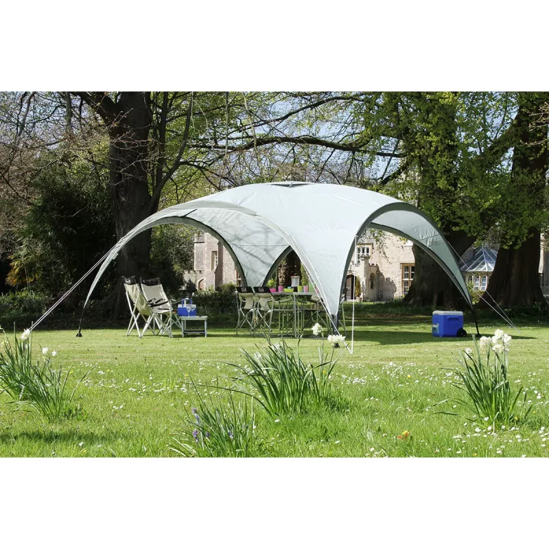 Pavillon Event Shelter, 4,5 x 4,5 m (Hellgrau/Grau)