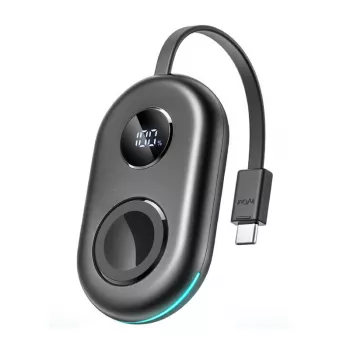 Kabelloses Induktionsladegerät Joyroom JR-W09 3W mit USB-C-Kabel für Apple Watch, Schwarz