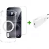 4smarts Handyhülle Border Transparent Weiß für iPhone 17 Air
