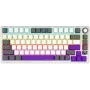LORGAR KBP7075W, Kabellose 75% Mechanische Gaming-Tastatur Pro, Beige, EN-Layout