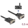 Serielles Kabel DeLOCK 87835 1,8 m DB9 Stecker auf DB9 Stecker