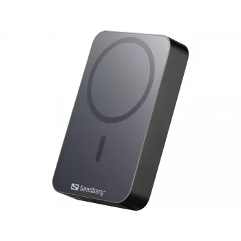 Tragbares Ladegerät Sandberg Mag Wireless Powerbank 10000 ALU, 10000 mAh